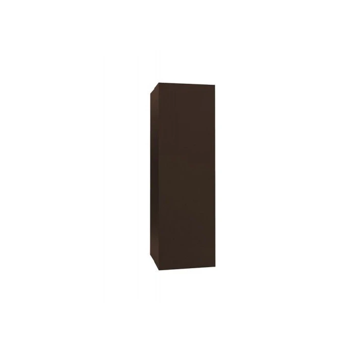 Кожух на трубу прямой д350/ш660/в1250 0,5 Velur с пленкой RAL 8017 шоколад
